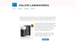 Desktop Screenshot of colltec.com